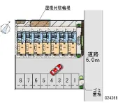 ★手数料０円★上尾市中妻４丁目　月極駐車場（LP）